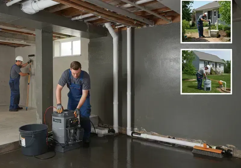 Basement Waterproofing and Flood Prevention process in Mission, TX